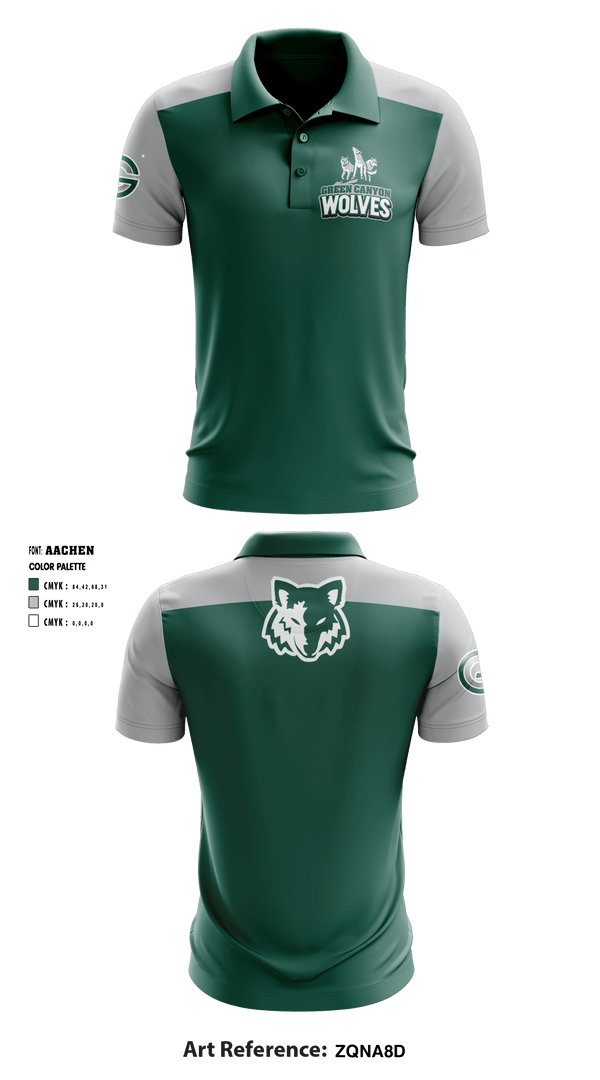 Short Sleeve Performance Polo, Green Canyon High School Wrestling, Wrestling, Teamtime, Team time, sublimation, custom sports apparel, team uniforms, spirit wear, spiritwear, sports uniforms, custom shirts, team store, custom team store, fundraiser sports, apparel fundraiser