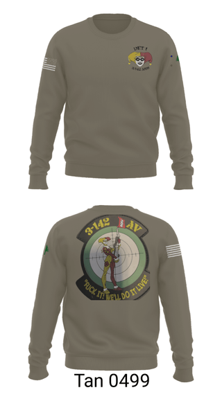 Crew Neck Sweatshirt, , Army, Teamtime, Team time, sublimation, custom sports apparel, team uniforms, spirit wear, spiritwear, sports uniforms, custom shirts, team store, custom team store, fundraiser sports, apparel fundraiser