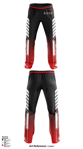 Sweatpants, Blood, Men's Volleyball, Teamtime, Team time, sublimation, custom sports apparel, team uniforms, spirit wear, spiritwear, sports uniforms, custom shirts, team store, custom team store, fundraiser sports, apparel fundraiser