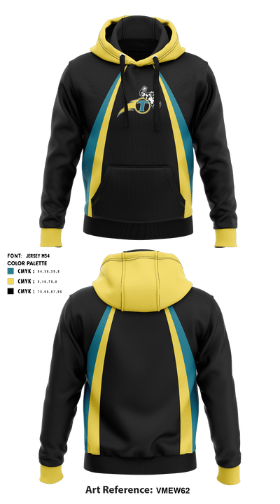 NE Thunder Football 21044517 Hoodie - 2