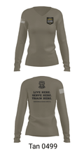 C3 Goonies 33952185 Women's Long Sleeve V-neck Shirt - 40