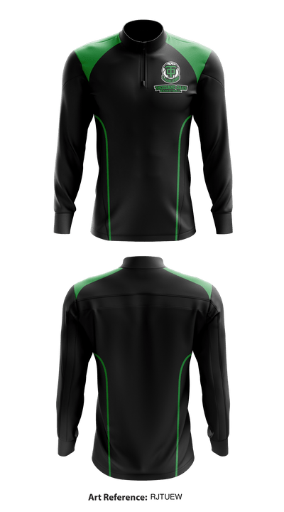 Thousand Oaks High School Basketball 50002341 Quarter Zip Jacket - 1