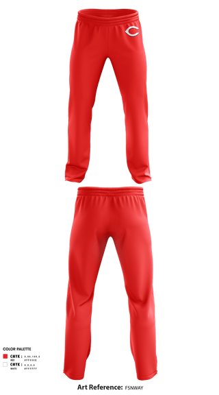Sweatpants, Chesapeake Reds, Baseball, Teamtime, Team time, sublimation, custom sports apparel, team uniforms, spirit wear, spiritwear, sports uniforms, custom shirts, team store, custom team store, fundraiser sports, apparel fundraiser