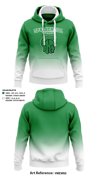 Spackenkill High School Tennis 72220528 Hoodie - 1