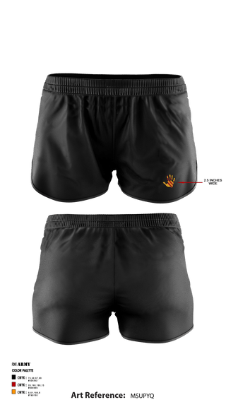 Ranger Panties, , Army, Teamtime, Team time, sublimation, custom sports apparel, team uniforms, spirit wear, spiritwear, sports uniforms, custom shirts, team store, custom team store, fundraiser sports, apparel fundraiser