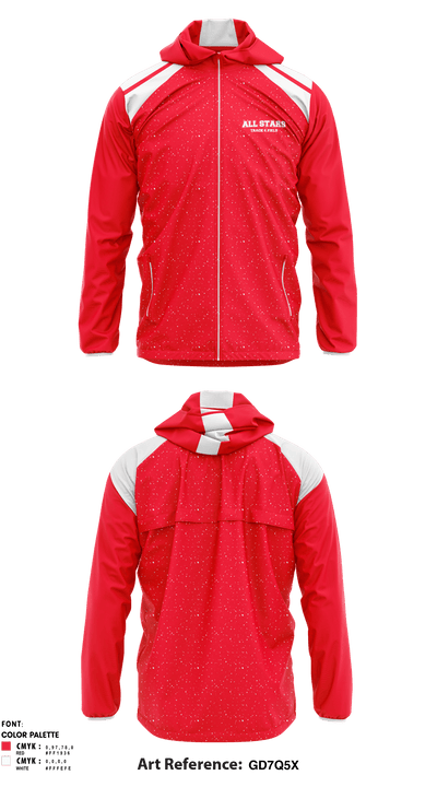 All Stars 5597088 Windbreaker - 1