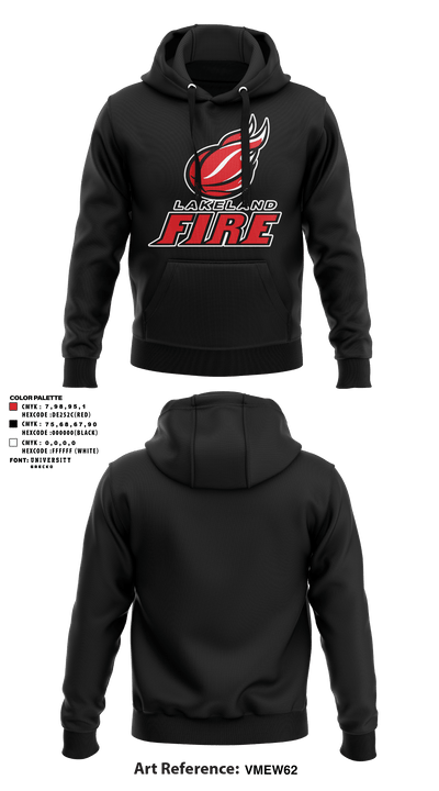 Lakeland Fire 16481656 Hoodie - 2