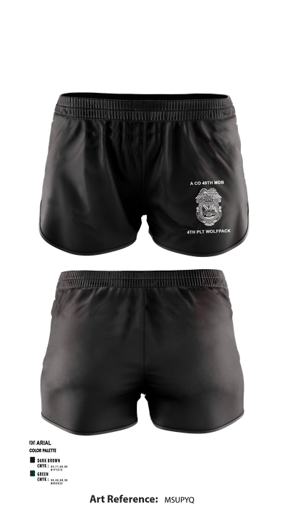 49th MDB A Co MP 78461130 Ranger Panties - 1