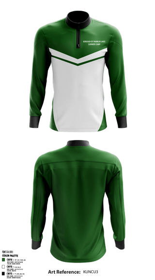 Quarter Zip Jacket, Borough Of Franklin Lakes Summer Camp, Spirit Store, Teamtime, Team time, sublimation, custom sports apparel, team uniforms, spirit wear, spiritwear, sports uniforms, custom shirts, team store, custom team store, fundraiser sports, apparel fundraiser