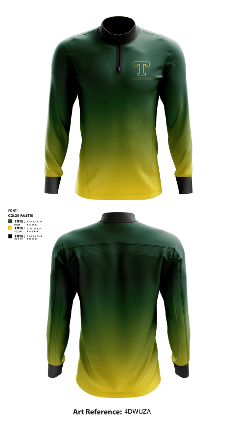 Quarter Zip Jacket, Sherwood Park Titans Lacrosse, Men's Lacrosse, Teamtime, Team time, sublimation, custom sports apparel, team uniforms, spirit wear, spiritwear, sports uniforms, custom shirts, team store, custom team store, fundraiser sports, apparel fundraiser