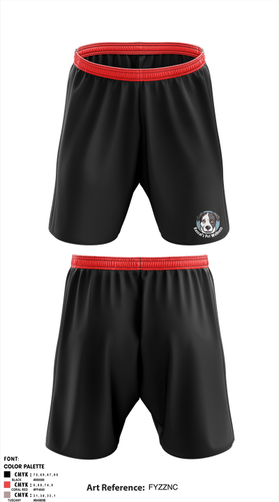 Rascal's Pet Wellness 15971451 Athletic Shorts With Pockets - 1