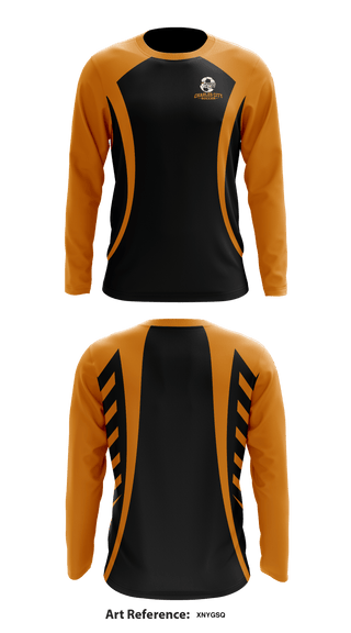 Long Sleeve Performance Shirt, Charles City Soccer, Men's Soccer, Teamtime, Team time, sublimation, custom sports apparel, team uniforms, spirit wear, spiritwear, sports uniforms, custom shirts, team store, custom team store, fundraiser sports, apparel fundraiser