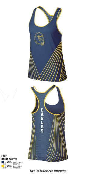 Women's Track Singlet, George Washington track and field, Track & Field, Teamtime, Team time, sublimation, custom sports apparel, team uniforms, spirit wear, spiritwear, sports uniforms, custom shirts, team store, custom team store, fundraiser sports, apparel fundraiser