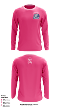 Clairemont Hawks Youth Football & Cheer 16851027 Long Sleeve Performance Shirt - 1