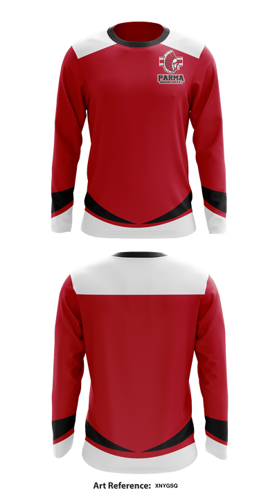 Parma Senior Hockey 56637382 Long Sleeve Performance Shirt - 1
