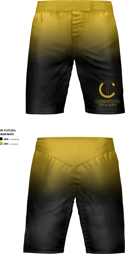 Creighton Trained 96948021 Fight Shorts - 1