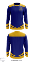 Hanover High School Ice Hockey 9139465 Long Sleeve Performance Shirt - 1