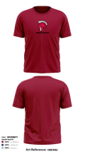 Antioch Spartans 69324892 Short Sleeve Performance Shirt - 3