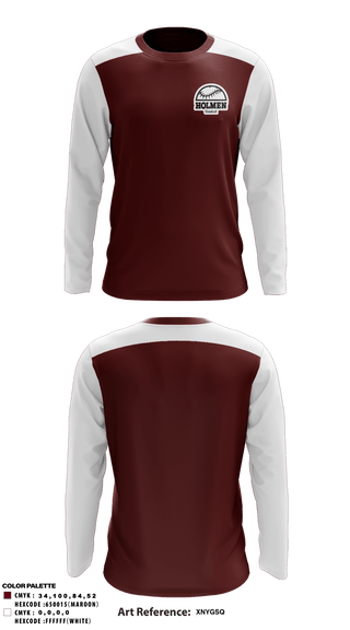 Long Sleeve Performance Shirt, Holmen Youth Baseball Parents Association, Baseball, Teamtime, Team time, sublimation, custom sports apparel, team uniforms, spirit wear, spiritwear, sports uniforms, custom shirts, team store, custom team store, fundraiser sports, apparel fundraiser
