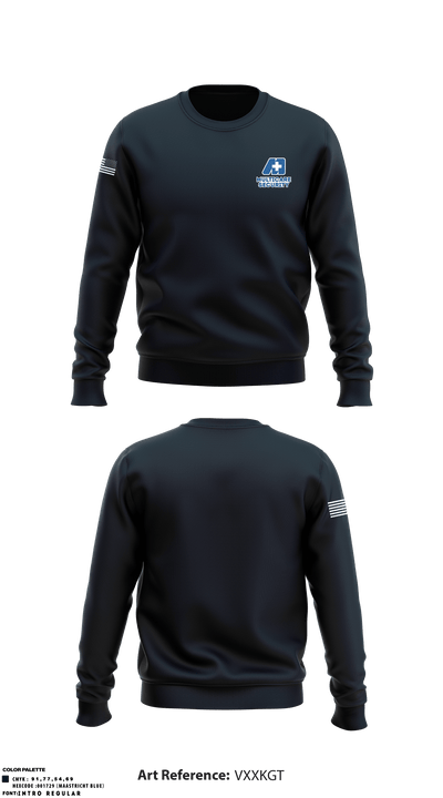 MultiCare Security 13056077 Crew Neck Sweatshirt - 1
