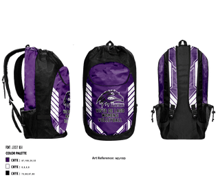 Gear Bag, Vista Del Lago High School Women's Volleyball, Women's Volleyball, Teamtime, Team time, sublimation, custom sports apparel, team uniforms, spirit wear, spiritwear, sports uniforms, custom shirts, team store, custom team store, fundraiser sports, apparel fundraiser