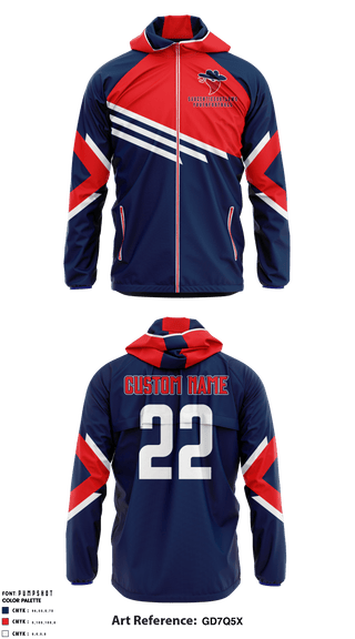 Windbreaker, Saugerties Outlaws Youth Football, Football, Teamtime, Team time, sublimation, custom sports apparel, team uniforms, spirit wear, spiritwear, sports uniforms, custom shirts, team store, custom team store, fundraiser sports, apparel fundraiser