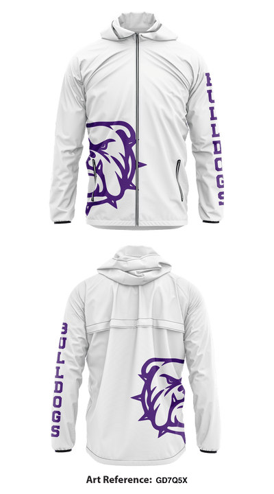 Bulldog Wrestling Club 25100295 Windbreaker - 3