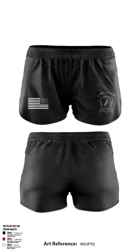 Ranger Panties, , Army, Teamtime, Team time, sublimation, custom sports apparel, team uniforms, spirit wear, spiritwear, sports uniforms, custom shirts, team store, custom team store, fundraiser sports, apparel fundraiser