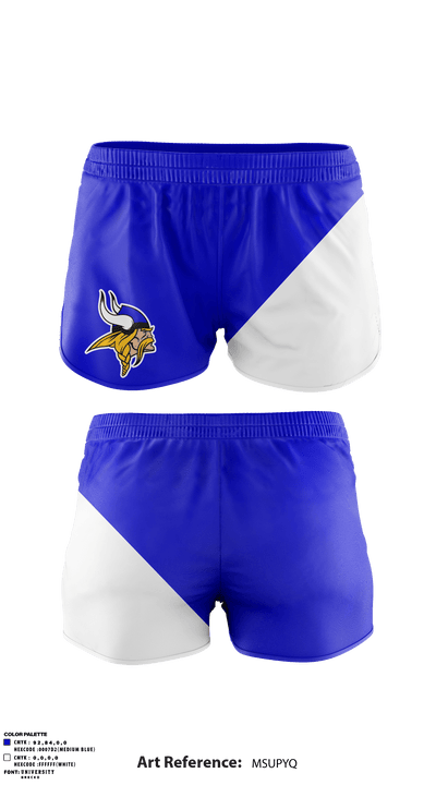 Geneva Vikings 72338593 Track Shorts - 1