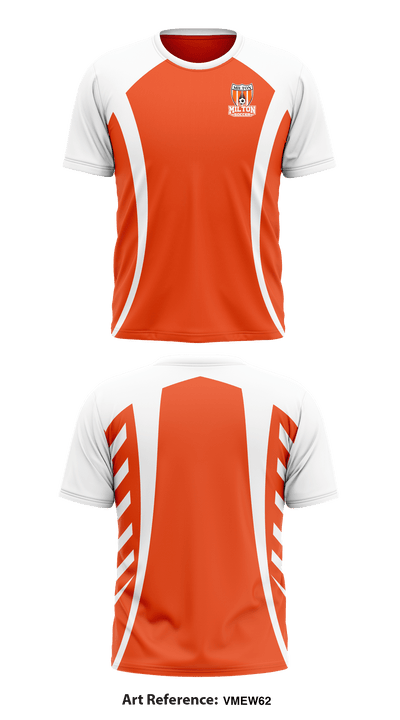 Milton Soccer 35889750 Short Sleeve Performance Shirt - 1