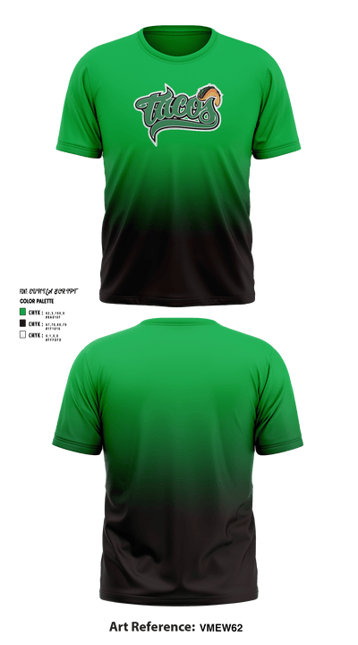 Oppo Tacos 69356906 Short Sleeve Performance Shirt - 1