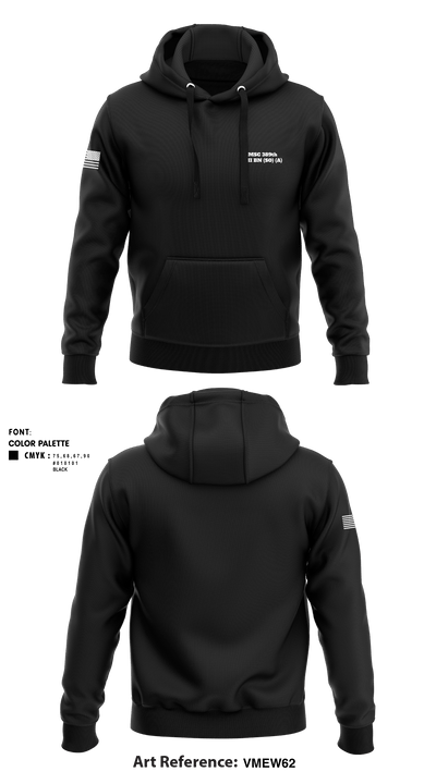 MSC 389th MI BN (SO) (A) 38480941 Hoodie - 1