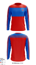 Southern Methodist University Golf 60472780 Long Sleeve Performance Shirt - 1