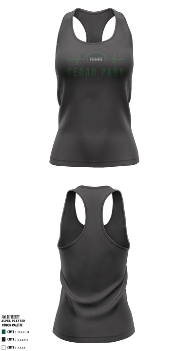 Cedar Park Timberwolves 13556335 Tank Top - 13