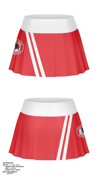Skort, East Side High School Lacrosse, Women's Lacrosse, Teamtime, Team time, sublimation, custom sports apparel, team uniforms, spirit wear, spiritwear, sports uniforms, custom shirts, team store, custom team store, fundraiser sports, apparel fundraiser