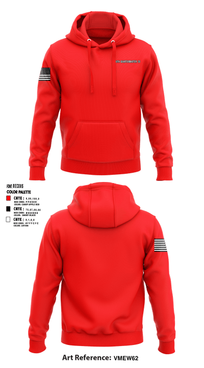 135TH Qaurtermaster Co 14295913 Hoodie - 1