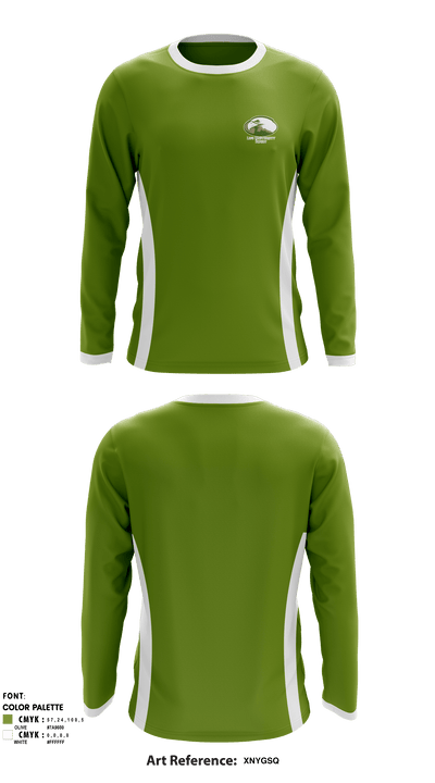 liferunningeagles 11233911 Long Sleeve Performance Shirt - 1
