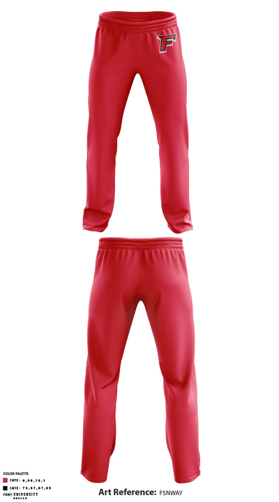Fairfield University Volleyball 10827047 Sweatpants - 2