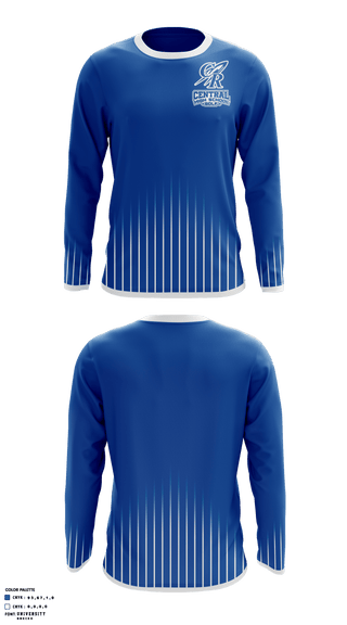 Long Sleeve Performance Shirt, Central High School Golf, Golf, Teamtime, Team time, sublimation, custom sports apparel, team uniforms, spirit wear, spiritwear, sports uniforms, custom shirts, team store, custom team store, fundraiser sports, apparel fundraiser