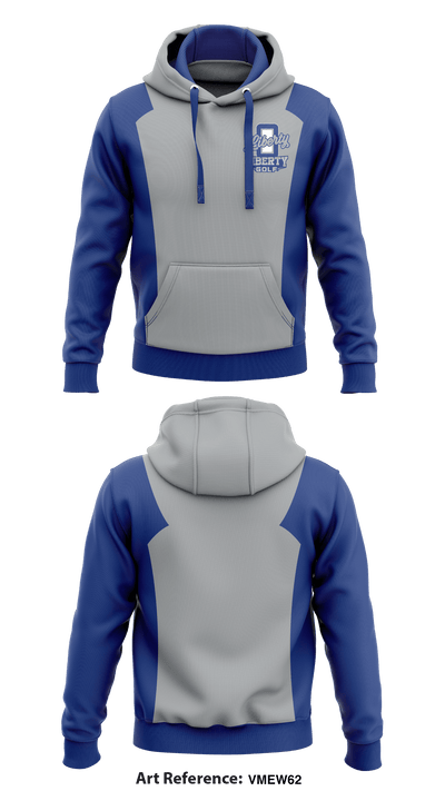 Liberty High School Golf 25015869 Hoodie - 1