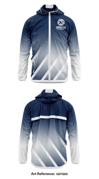 Ridgeview Global Studies Academy Soccer 76080734 Windbreaker - 1