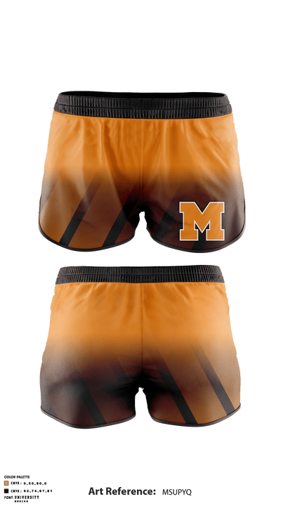 Montville High School Soccer 29690346 Track Shorts - 1