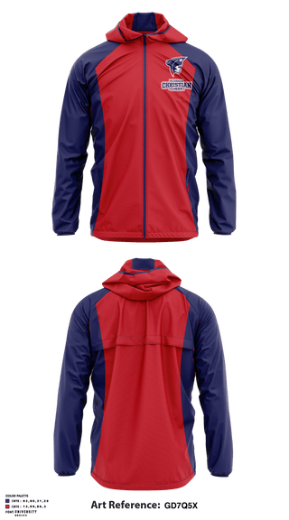 Windbreaker, Florida Christian High School Cheer, School Spirit Store, Teamtime, Team time, sublimation, custom sports apparel, team uniforms, spirit wear, spiritwear, sports uniforms, custom shirts, team store, custom team store, fundraiser sports, apparel fundraiser