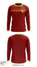 Hampton Cove Middle School 33906534 Long Sleeve Performance Shirt - 1