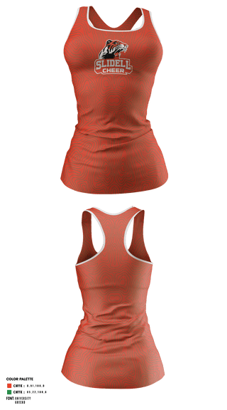 Tank Top, Slidell High School Cheer, School Spirit Store, Teamtime, Team time, sublimation, custom sports apparel, team uniforms, spirit wear, spiritwear, sports uniforms, custom shirts, team store, custom team store, fundraiser sports, apparel fundraiser