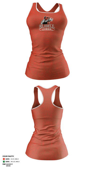 Slidell High School Cheer 49036575 Tank Top - 1
