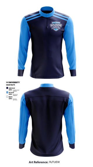 Quarter Zip Jacket, Waxhaw Athletic Association, Spirit Store, Teamtime, Team time, sublimation, custom sports apparel, team uniforms, spirit wear, spiritwear, sports uniforms, custom shirts, team store, custom team store, fundraiser sports, apparel fundraiser