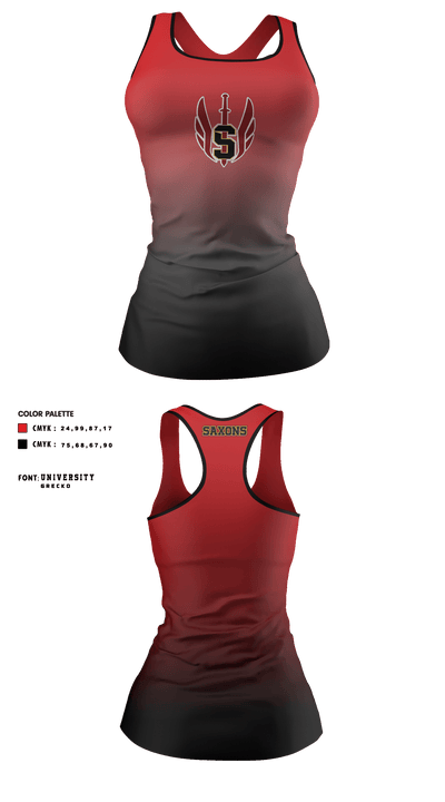 Schaumburg High School Bowling 29259600 Tank Top - 1