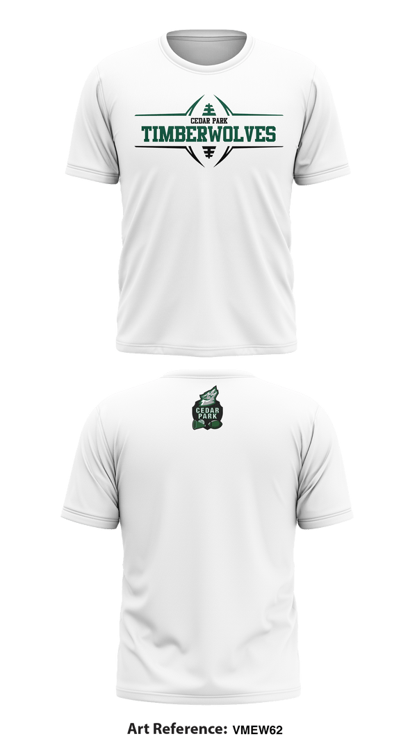 Short Sleeve Performance Shirt, Cedar Park Timberwolves, Football, Teamtime, Team time, sublimation, custom sports apparel, team uniforms, spirit wear, spiritwear, sports uniforms, custom shirts, team store, custom team store, fundraiser sports, apparel fundraiser