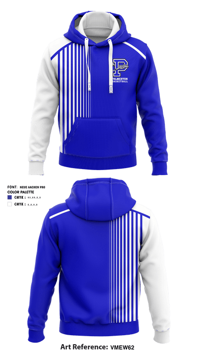 Palmerton Area High School Basketball 80184942 Hoodie - 1
